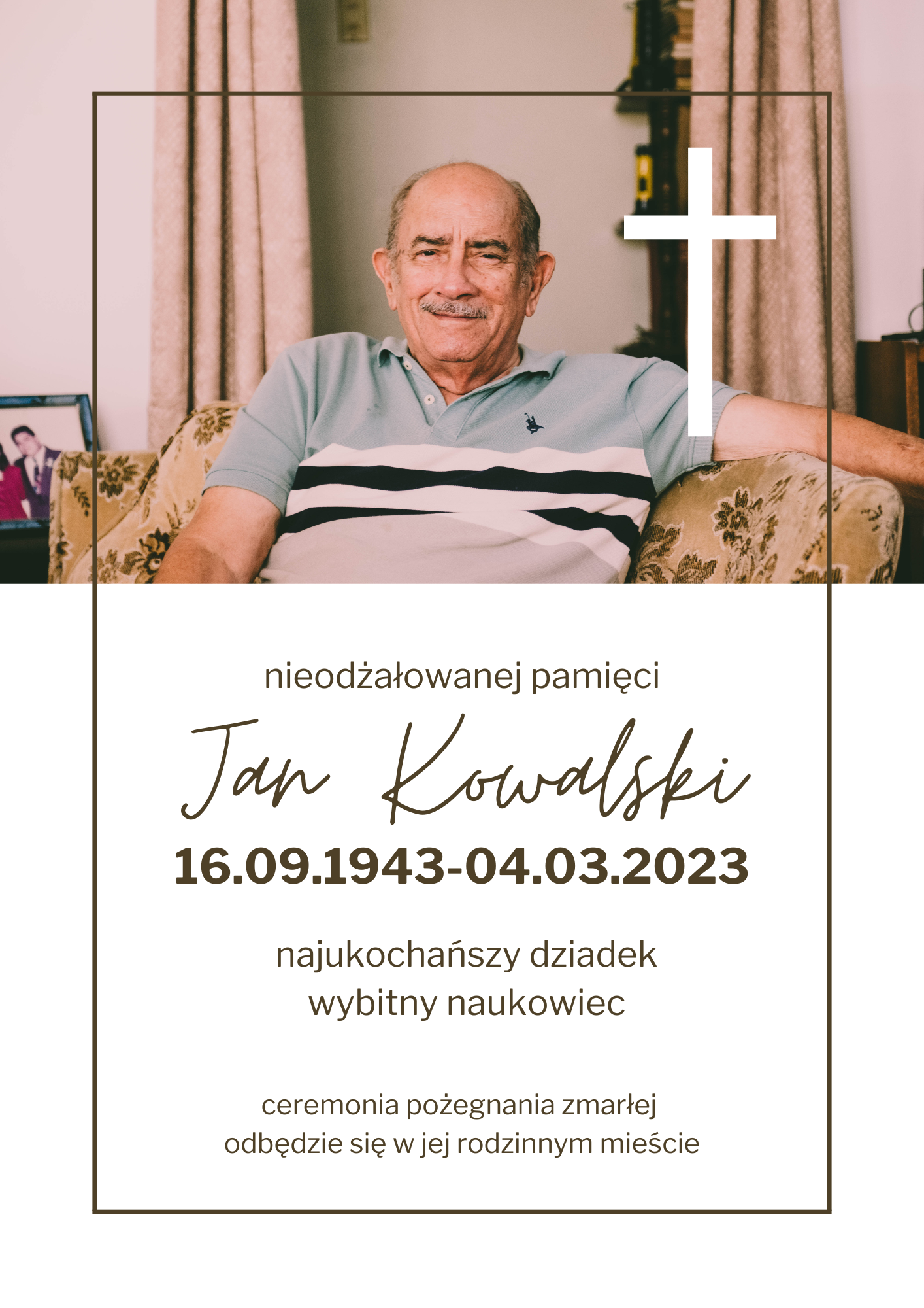 nekrolog jan kowalski